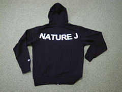 NEW ERA×ネイチャージモン×ダチョウ俱楽部40thパーカー：バックスタイル