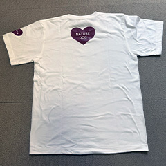 NATURE×NATURE DOG-茶々丸-Tシャツ：裏